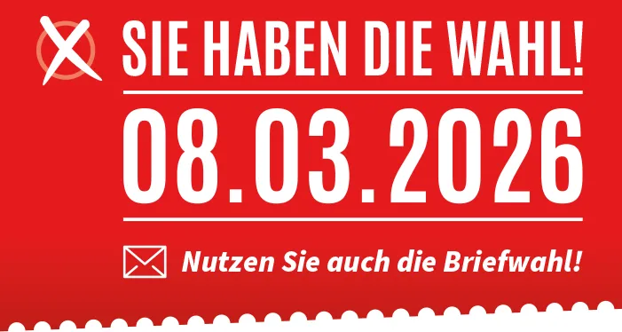 Sie haben die Wahl - 08.03.2026